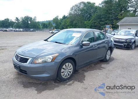 2010 Honda Accord 2.4 Lx from USA, damaged, VIN 1HGCP2F33AA186653